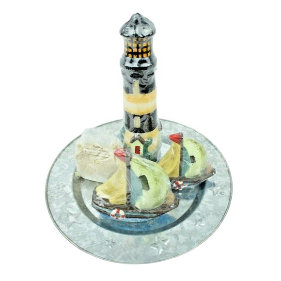 Newbury Collections Lighthouse Display Candle Garden - Picture 2 of 6